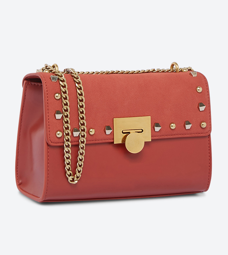 Sac à Main En Forme De Pastèque - Orange/Rouge - Sac Bandoulière PU - Neuf Avec étiquettes